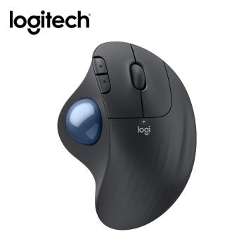 【Logitech 羅技】Ergo M575S 無線軌跡球 石墨黑
