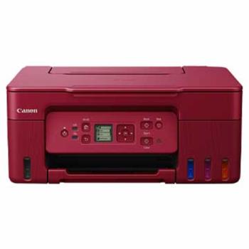 Canon佳能 PIXMA G3770 原廠大供墨複合機 紅色 (影印/列印/掃描/WIFI) 公司貨