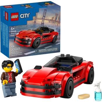 樂高積木LEGO 60448 202501 城市系列 - 紅色跑車