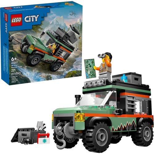 樂高積木LEGO 60447 202501 城市系列 - 山地四驅越野車