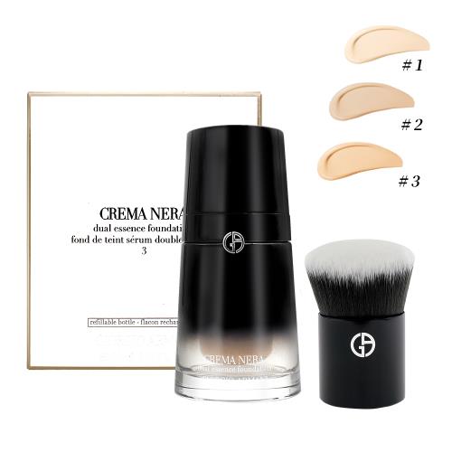 GIORGIO ARMANI 亞曼尼 黑曜岩奢光精萃30ml (附粉底刷)-專櫃公司貨
