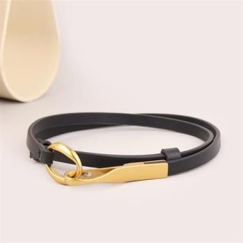 【米蘭精品】皮帶真皮腰帶-牛皮高階感個性時尚女配件3色74jp90