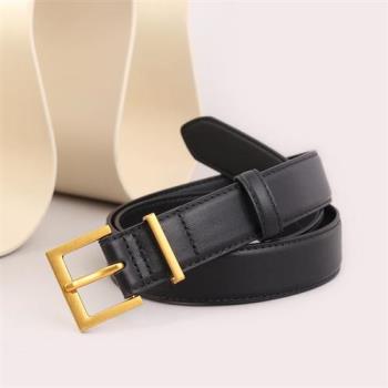 【米蘭精品】皮帶真皮腰帶-牛皮經典設計時尚百搭女配件6色74jp6