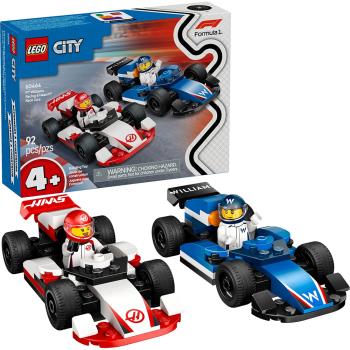 樂高積木LEGO 60464 202501 城市系列 - F1® Williams Racing 和 Haas F1® 賽車