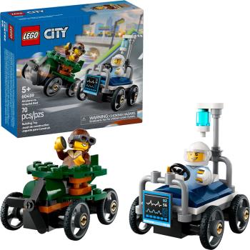 樂高積木LEGO 60459 202501 城市系列 - 飛機vs.病床賽車套裝