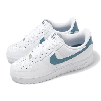 Nike 休閒鞋 Air Force 1 07 男鞋 女鞋 白 藍 乾燥藍 AF1 經典 FJ4146-114