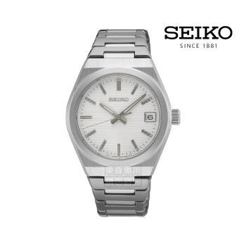 【SEIKO精工】SUR573P1 白盤 簡約經典手錶 34mm 6N42-00N0S 公司貨
