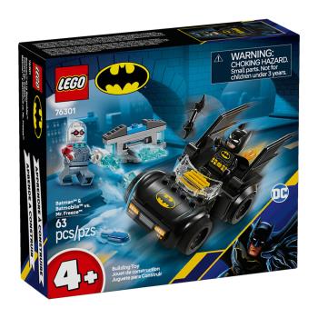 樂高積木LEGO 76301 202501 超級英雄系列 - 蝙蝠俠™ 與蝙蝠車™ 大戰急凍人™(DC)