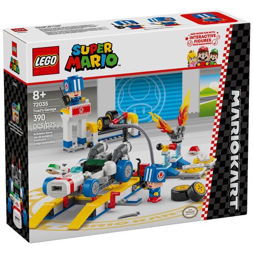 樂高積木LEGO 72035 202501 超級瑪利歐系列 - 瑪利歐賽車™－奇諾比奧的車庫