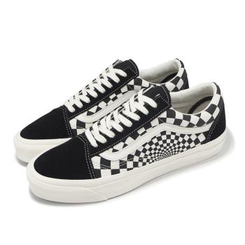 Vans 休閒鞋 Mte Old Skool 男鞋 女鞋 黑 米白 棋盤格 帆布 復古 板鞋 情侶鞋 VN000CY2T5O