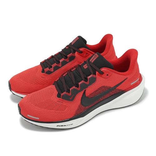 Nike 慢跑鞋 Air Zoom Pegasus 41 男鞋 紅 黑 小飛馬 氣墊 緩震 運動鞋 FD2722-602