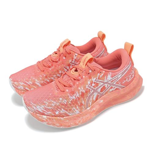 Asics 競速跑鞋 Noosa TRI 16 女鞋 橘 紅 輕量 回彈 省力型 運動鞋 亞瑟士 1012B675700