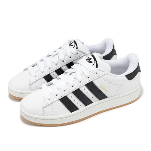 adidas 休閒鞋 Campus 00S 男鞋 女鞋 白 黑 皮革 膠底 復古 愛迪達 JP9998
