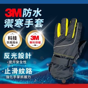 3M防水禦寒機車手套(機車 手套 防水 保暖 騎行 登山 禦寒 3M科技棉)