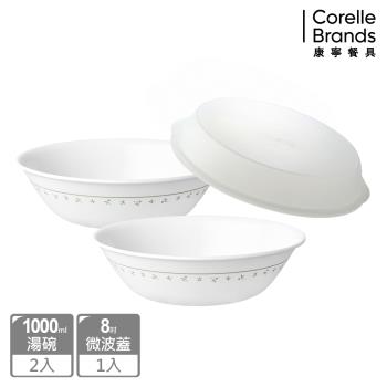 【美國康寧】CORELLE 莓好時光-2件式湯碗組-BA
