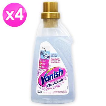 Vanish潔白洗衣去漬凝膠750ml x4瓶