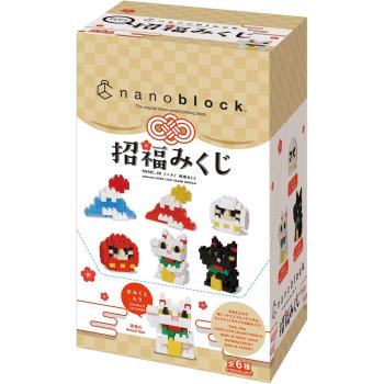 Nano Block 迷你積木 NBMC 50s Mininano 開運招福吉祥(一盒6入)