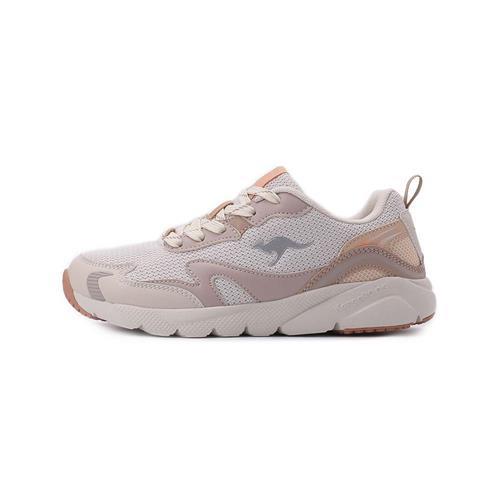 KANGAROOS WAVY 慢跑鞋 米白卡其 KW41692 女鞋 鞋全家福