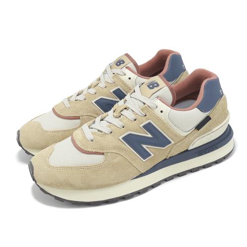 New Balance 休閒鞋 574 Legacy 男鞋 女鞋 米黃 復古靛藍 Cordura 抗撕裂 麂皮 情侶鞋 NB U574LGMO-D