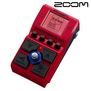 『ZOOM』電貝斯單顆型綜合效果器 MS-60B+ / 公司貨保固