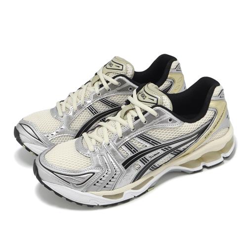 Asics 休閒鞋 GEL-Kayano 14 男鞋 銀 黑 米白 經典 緩衝 千禧跑鞋 亞瑟士 1203A537200