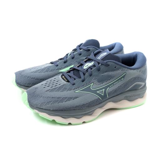 美津濃Mizuno WAVE SERENE GTX 慢跑鞋 運動鞋 灰藍色 男鞋 J1GC246051 no269