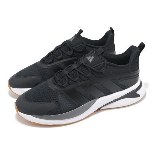 adidas 休閒鞋 Alpharesponse 男鞋 黑 白 透氣 緩衝 膠底 愛迪達 IE6345