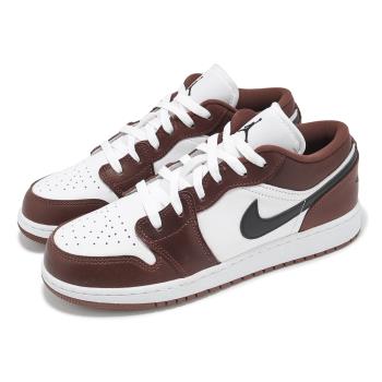 Nike 休閒鞋 Air Jordan 1 Low SE GS 大童 女鞋 紅棕 AJ1 一代 低筒 HF3188-102