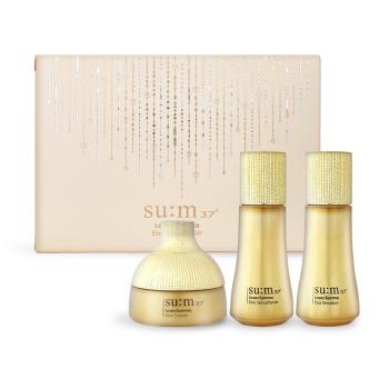 su:m37 甦秘 金萃極緻無痕抗齡3件組[凝露+精華乳+精華乳霜]