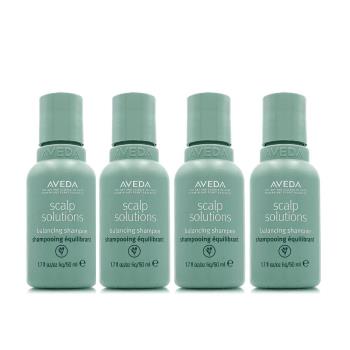 AVEDA 蘊活淨瑕平衡洗髮精50ml*4 (正統公司貨)
