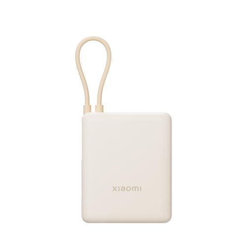 小米 Xiaomi 自帶線行動電源 10000 33W 淺咖色