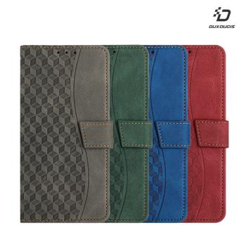 DUX DUCIS SAMSUNG S25 系列 菱格紋側翻皮套