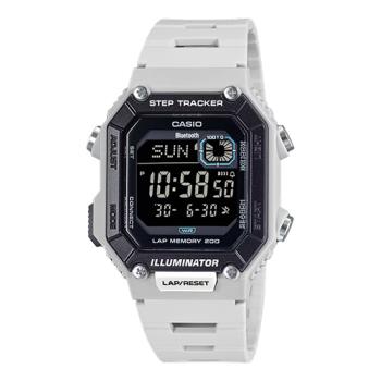 【CASIO 卡西歐】數位電子錶 藍牙手機連線 多功能 步數紀錄 200組記憶 WS-B1000 (WS-B1000-8B)