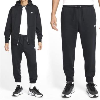 Nike Club FT Jogger 男款 黑色 運動 休閒 毛圈布 縮口 抽繩 口袋 長褲 FN3802-010