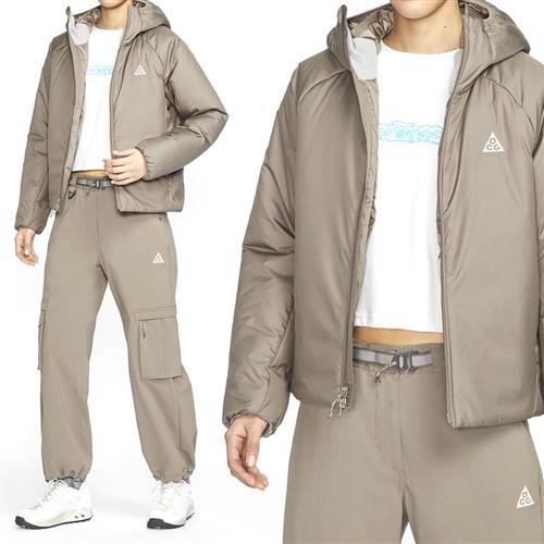 Nike ACG TFADV PRMLFT RPE DPE 女款 摩卡棕色 運動 連帽 鋪棉 外套 FV7336-233