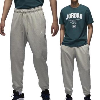 Nike J DF SPRT CSVR FLC Pant 男款 灰色 喬丹 速乾 縮口 抽繩 長褲 FV8609-050