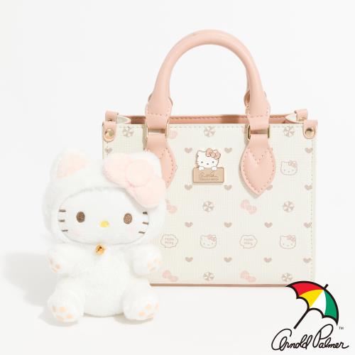 Hello Kitty - Arnold Palmer - 方形手提包附長背帶 Joli系列 - 粉色