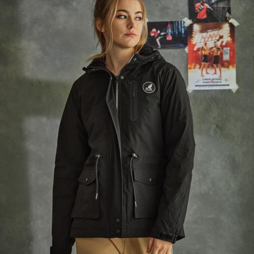 英國KANGOL雪地防寒暖絨毛大衣