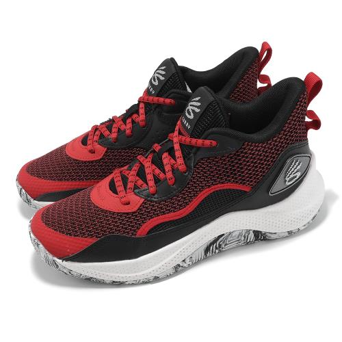 Under Armour 籃球鞋 Curry 3Z 24 男鞋 紅 黑 緩衝 網布 輕量 Curry子系列 運動鞋 UA 3027626003