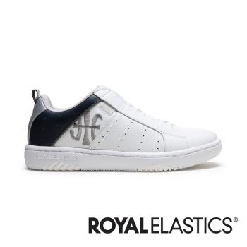 ROYAL ELASTICS ICON2.0 白灰真皮潮流運動休閒鞋 (男) 06543-088