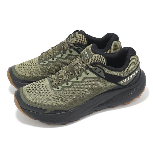 Merrell 越野健行鞋 Nova 4 男鞋 軍綠 黑 膠底 緩衝 抓地 支撐 戶外鞋 ML068563