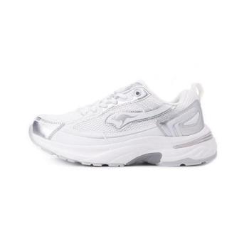 KANGAROOS DYNAFIT 2K 寬楦千禧復古運動鞋 白銀白 KW41729 女鞋 鞋全家福
