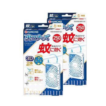 日本金鳥室內外防蚊掛片250日一般款X2入