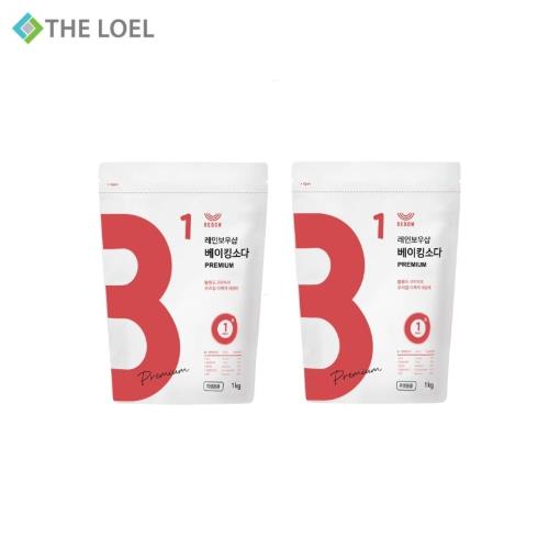 【THE LOEL】 優質小蘇打粉(補充裝)1kg x 2入