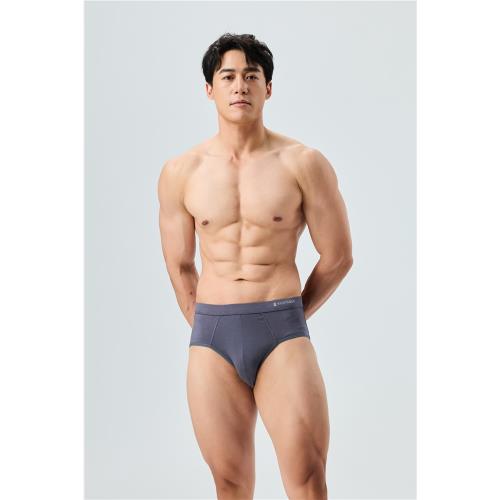 法國夢特嬌白金石墨烯親膚抗臭男內褲-三角