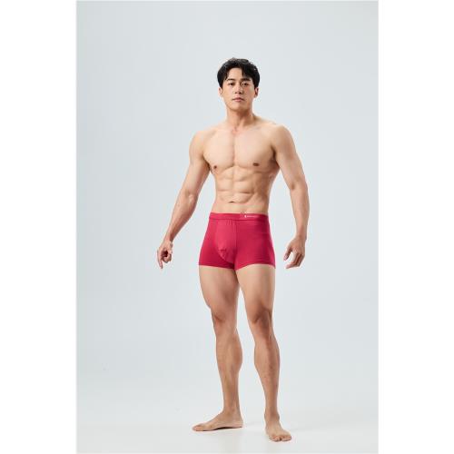 法國夢特嬌白金石墨烯親膚抗臭男內褲-平口