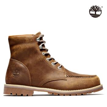 (下雨必備快速到貨)Timberland 男款鐵鏽色全粒面防水高筒靴|A2EDRF13
