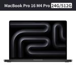 Apple MacBook Pro 16 M4 Pro 14核心 CPU 20核心 GPU 24G/512GB SSD