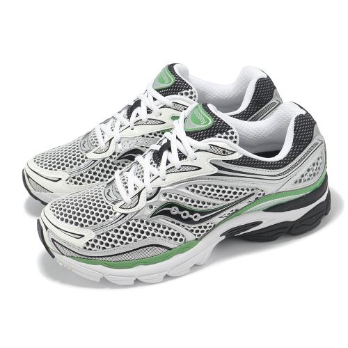Saucony 休閒鞋 Progrid Omni 9 銀 黑 綠 男鞋 復古 拼接 網布 索康尼 S7073917