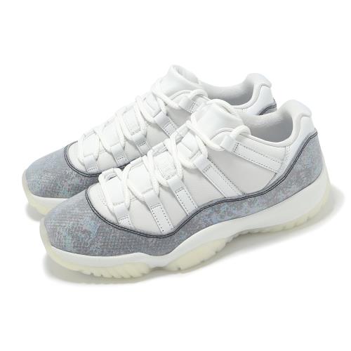 Nike 休閒鞋 Air Jordan 11 Retro Low 男鞋 蛇年 CNY 11代 灰 鱗片 HQ7000-001